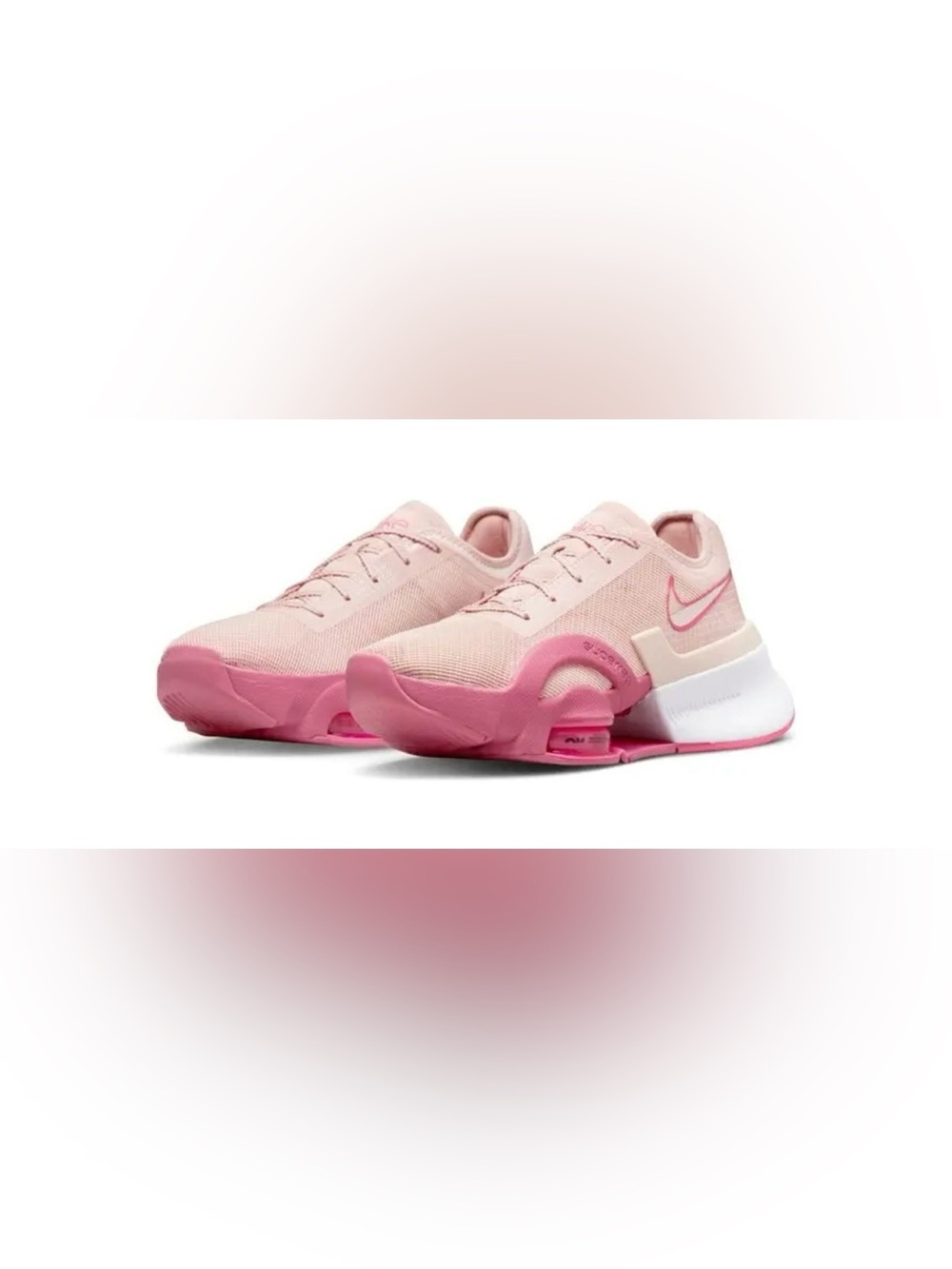 Nike Air Zoom Superrep Pink Sneakers Size - Picture 2 of 9